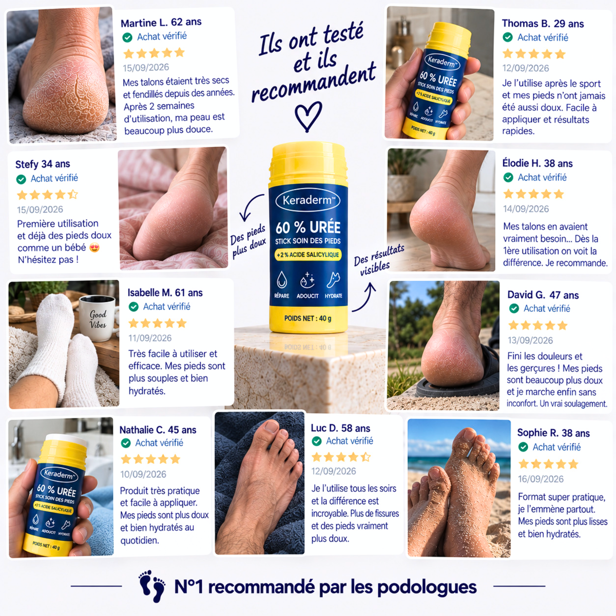 Stick Soin Hydratant Intensif Keraderm™