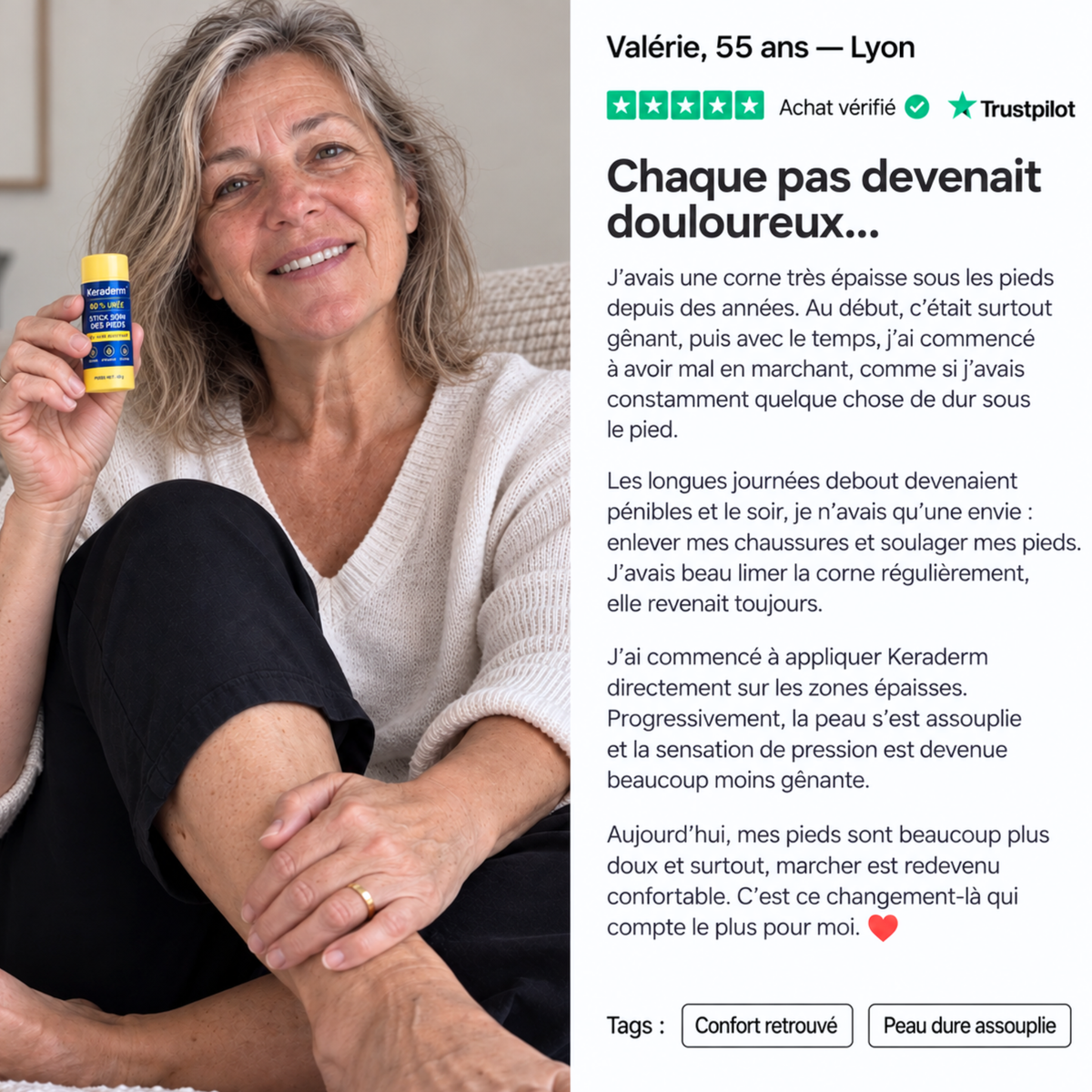 Stick Soin Hydratant Intensif Keraderm™